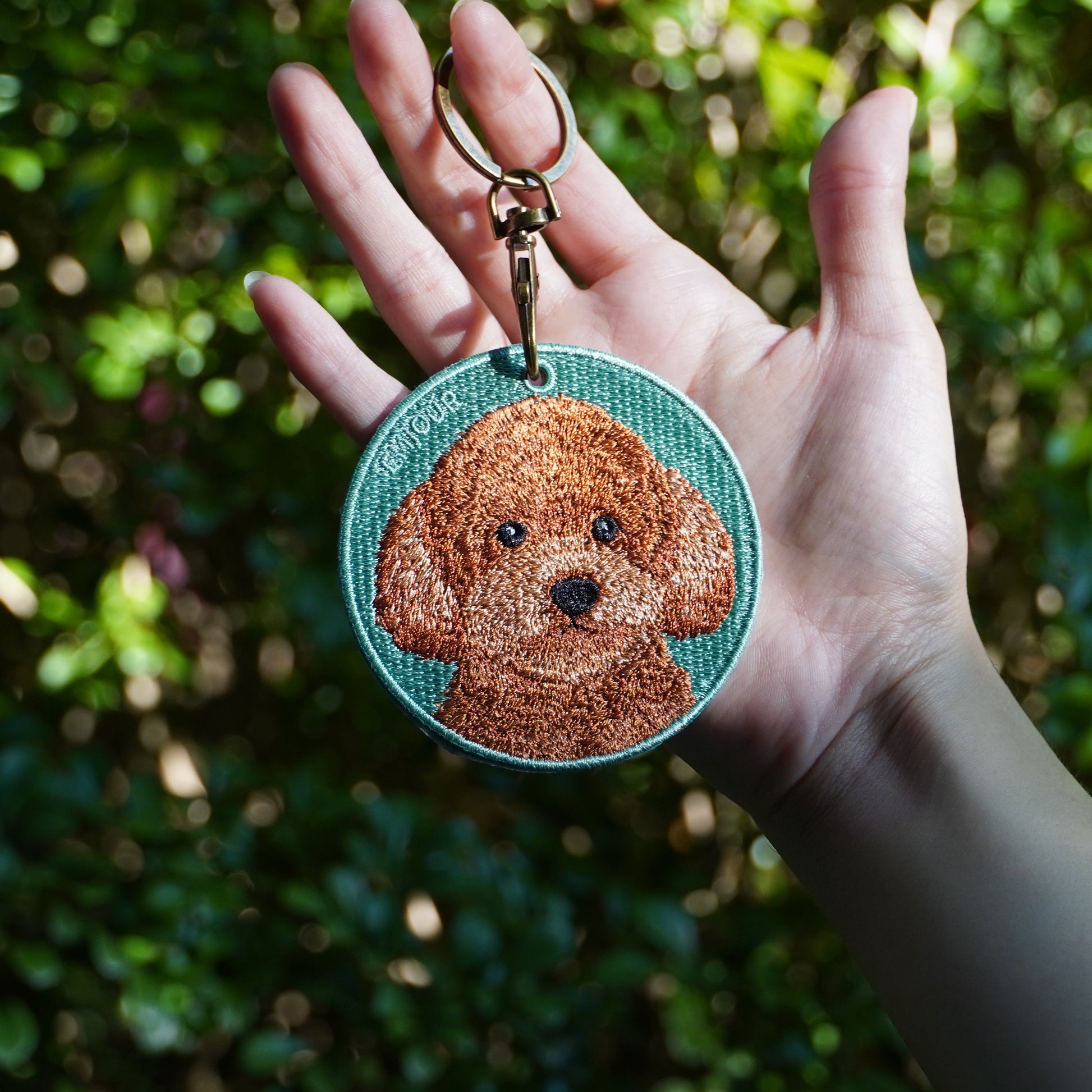  Poodle Keychain